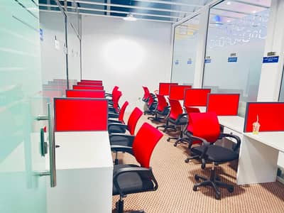 Office for Rent in Al Karama, Dubai - FLEXY DESK WITH EJARI | NO HIDDEN CHARGES | WITH ALL FACILITES | BUSINESS CENTER