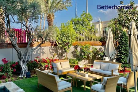 5 Bedroom Villa for Sale in Al Badaa, Dubai - Exclusive | Burj Khalifa and Canal View