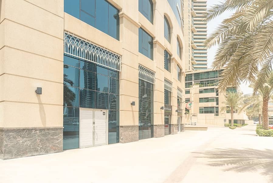 Marina View Retail Unit For Lease in Dubai Marina