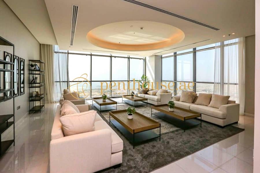 بنتهاوس في برج نوره،مدينة الحبتور،الخليج التجاري 7 غرف 119808351 درهم - 6671482 بنتهاوس في برج نوره،مدينة الحبتور،الخليج التجاري 7 غرف 119808351 درهم - 6671482