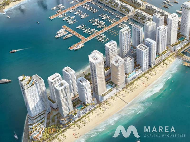 位于迪拜港，艾玛尔海滨社区，海滩岛公寓 2 卧室的公寓 4300000 AED - 6672045