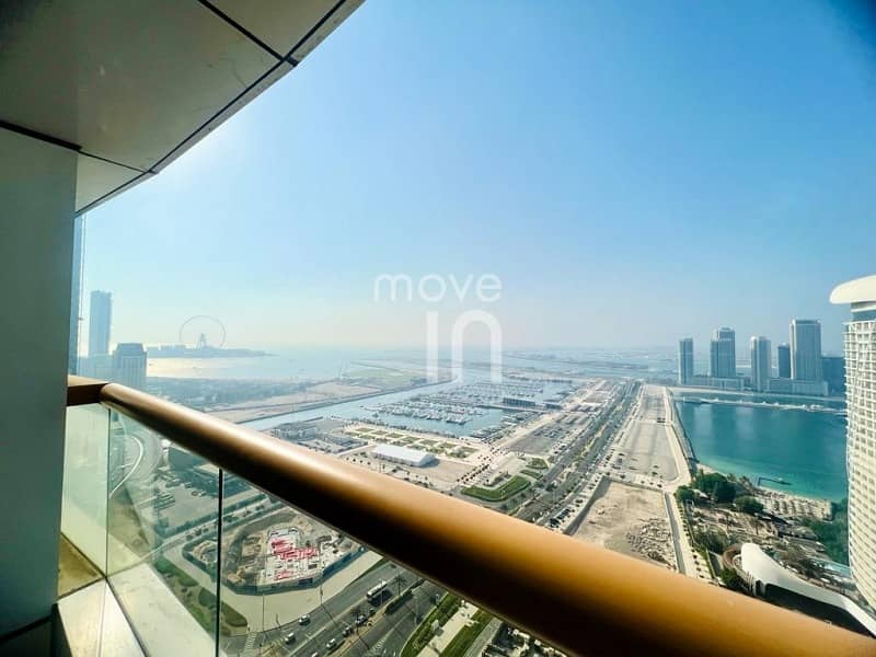 Sea View|1 Bed w Balcony Storage|High Floor|Rented