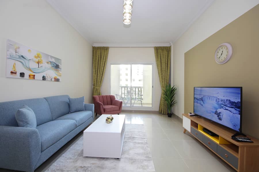 Amazing Deal of New Furnished 1BR in  JVC |