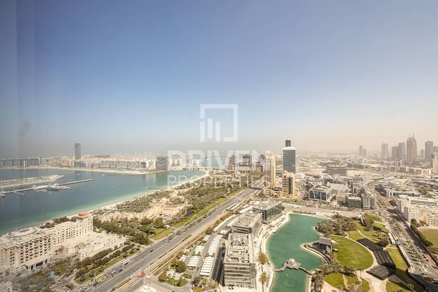 位于迪拜码头，滨海拱廊大厦 4 卧室的顶楼公寓 459999 AED - 5785834