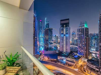 Studio for Sale in Dubai Marina, Dubai - Spacious and Bright | Marina View | Chiller Free