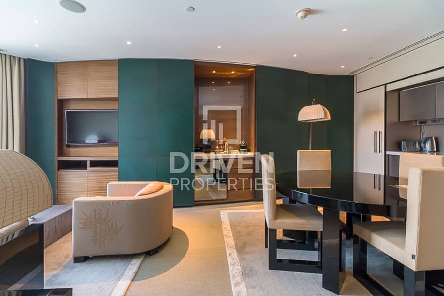 位于迪拜市中心，阿玛尼公寓 1 卧室的公寓 4700000 AED - 6107566