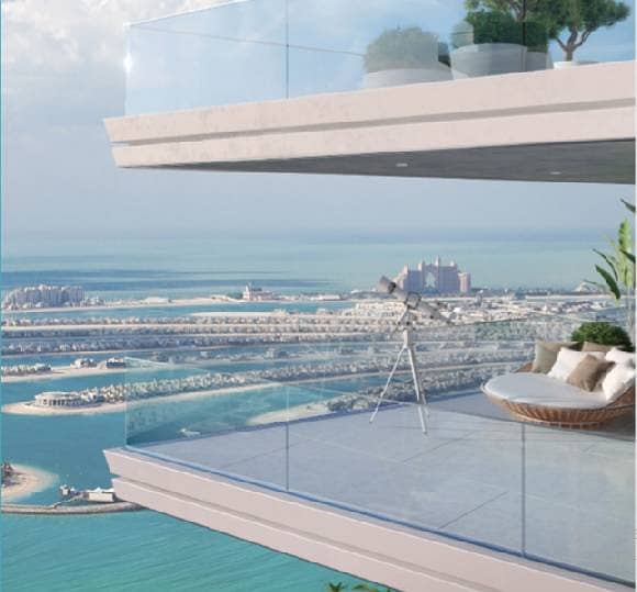 2 bdr at Dubai Harbour- Full Sea view / Beachfront - truly an unmatched living and great value......
