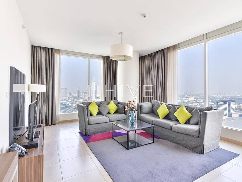 All Bills Included| Skyline View| Hotel Apartment