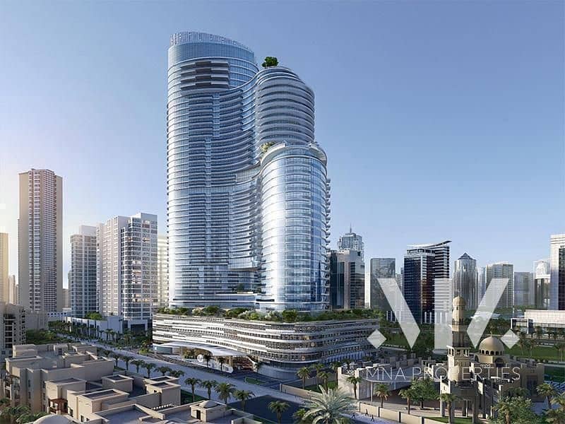 位于迪拜市中心，帝国大道大厦 1 卧室的公寓 1850000 AED - 6123553