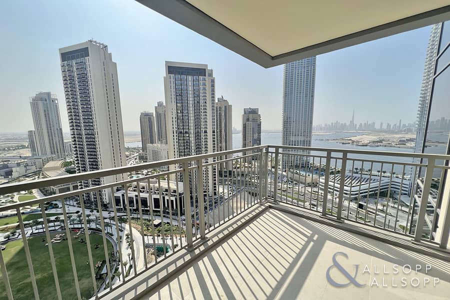 شقة في برج كريك رايز 2،كريك رايز،مرسى خور دبي 3 غرف 190000 درهم - 6656648