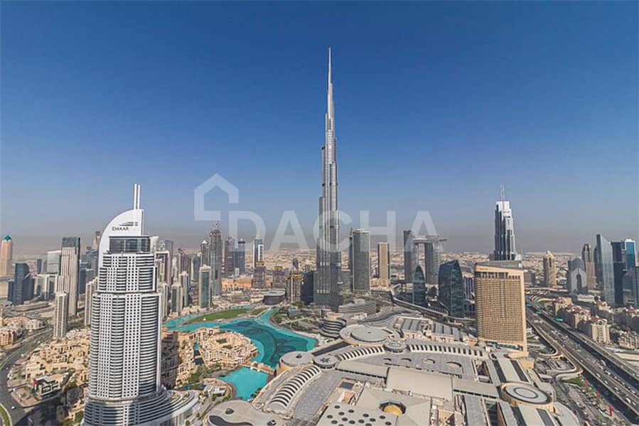 位于迪拜市中心，谦恭公寓喷泉景观综合体，谦恭喷泉景观2号大厦 4 卧室的顶楼公寓 15000000 AED - 6683471