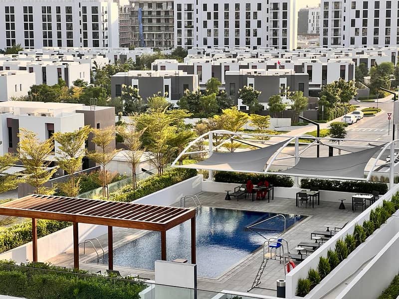 Lavish Brand New | Modern & Stylish |  Residential 1bhk Apartment | With Swimming Pool and Gym| Available for Rent | Al-Jada, Sharjah
