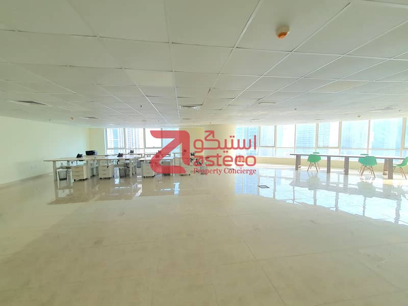 Fitted Office | Semi Furnished | Lake View