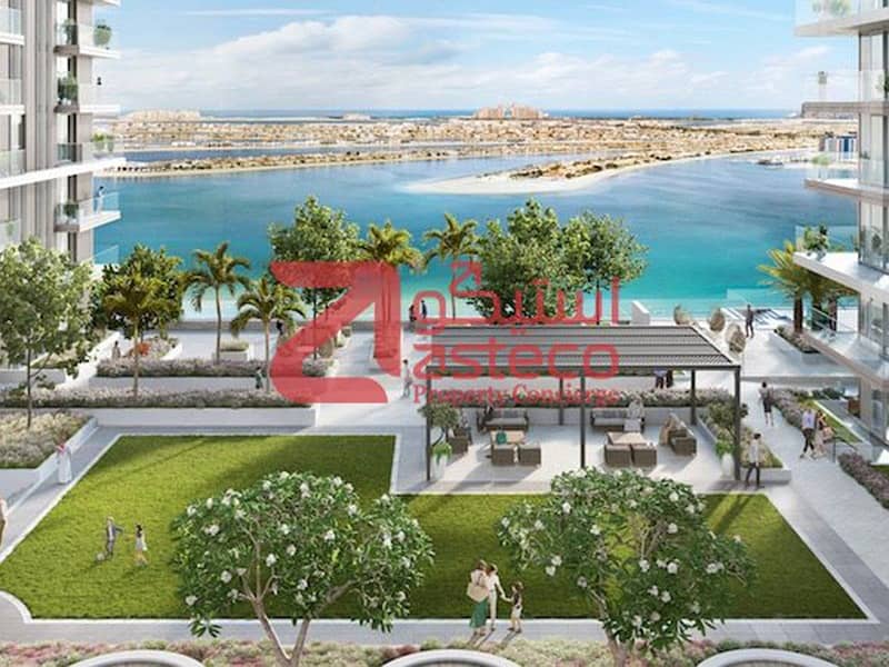 位于迪拜港，艾玛尔海滨社区，滨海景观公寓 1 卧室的公寓 2100000 AED - 6688698