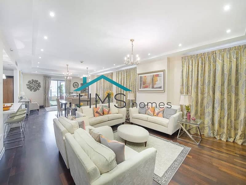 4 Bedroom + Maids Room Penthouse in JBR, Upgraded 4 Bedroom + Maids Room Penthouse in JBR, Upgraded