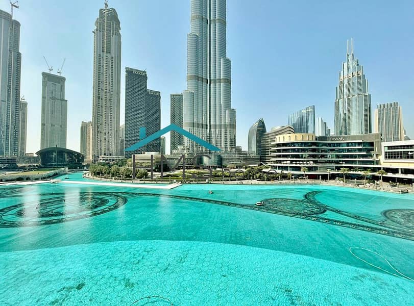 Three Bedroom | Full Burj & Fountain View