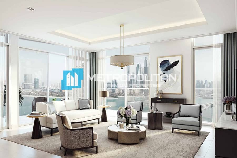 位于迪拜港，艾玛尔海滨社区，皇宫海滩公寓 的住宅楼层 37750000 AED - 6692458