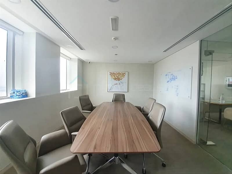 Vacant Office on High Floor with Burj Khalifa view