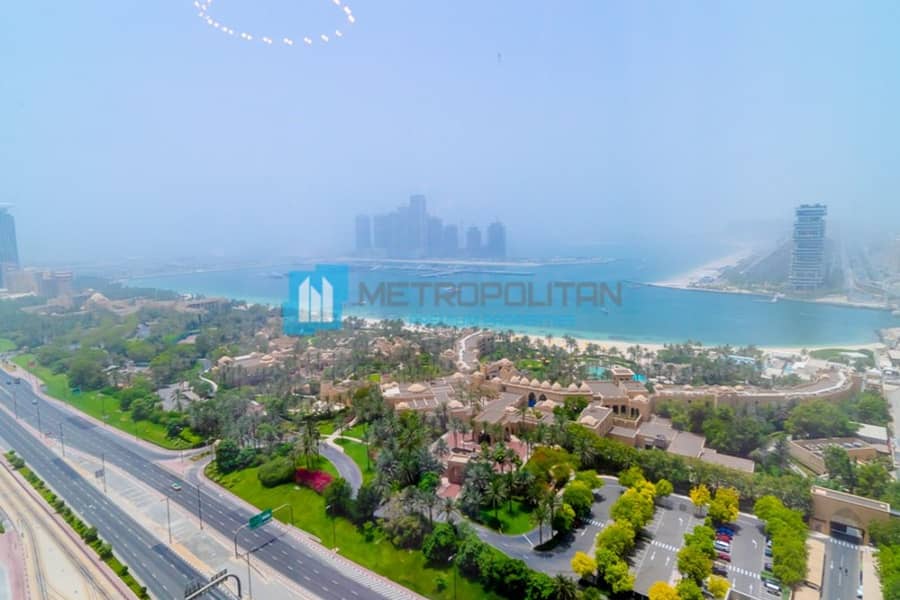 Full Sea and Palm Views| Furnished |  Luxurious