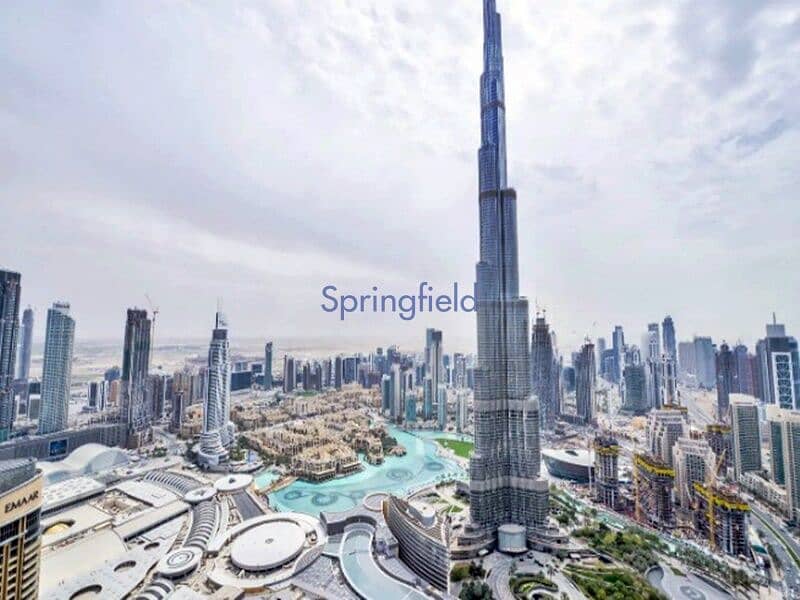 4 BR | Furnished | Burj Khalifa View