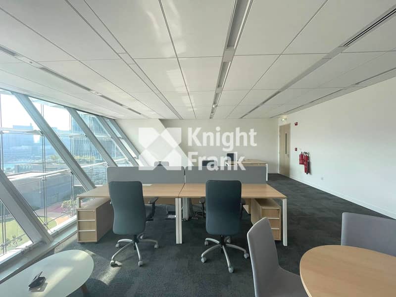 Fully Furnished Office Space / ADGM Al Maryah Island