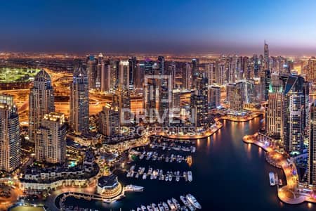 2 Bedroom Apartment for Sale in Dubai Marina, Dubai - Resale Apt | Full Marina and Palm Jumeirah View