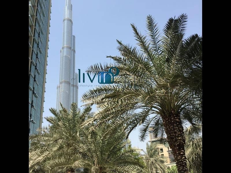 Well Maintained | Rare Layout | Partial Burj and Lake Views | Burj Residences 7 | Downtown Dubai