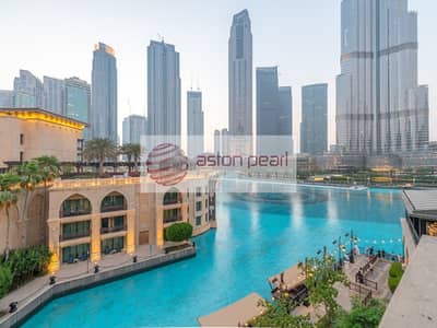 2 Bedroom Flat for Sale in Downtown Dubai, Dubai - Large 2 BR | Full Fountain View | Spacious Terrace