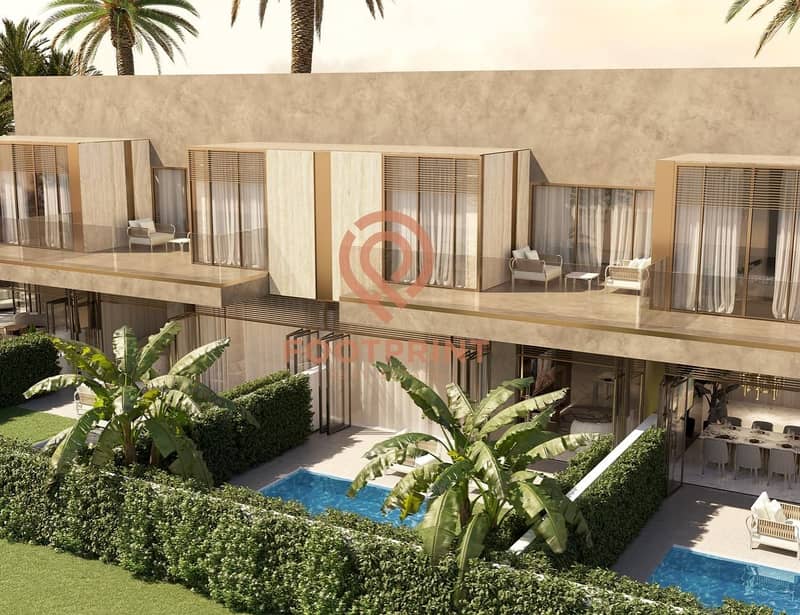 4 bed Branded villa  With payment plan