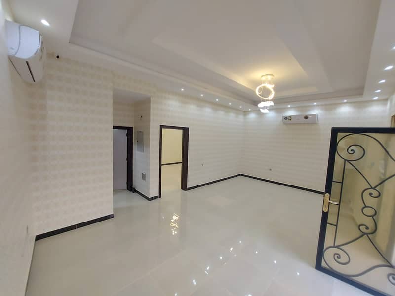 New villa for rent in Ajman in the Al Zahia area on Sheikh Mohammed bin Zayed Street, close to all services