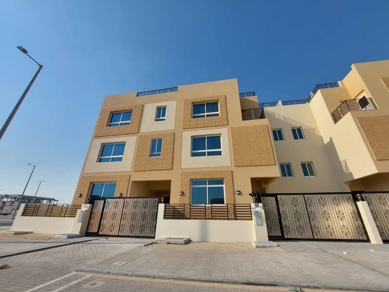 Brand new modern style villa in zayed city