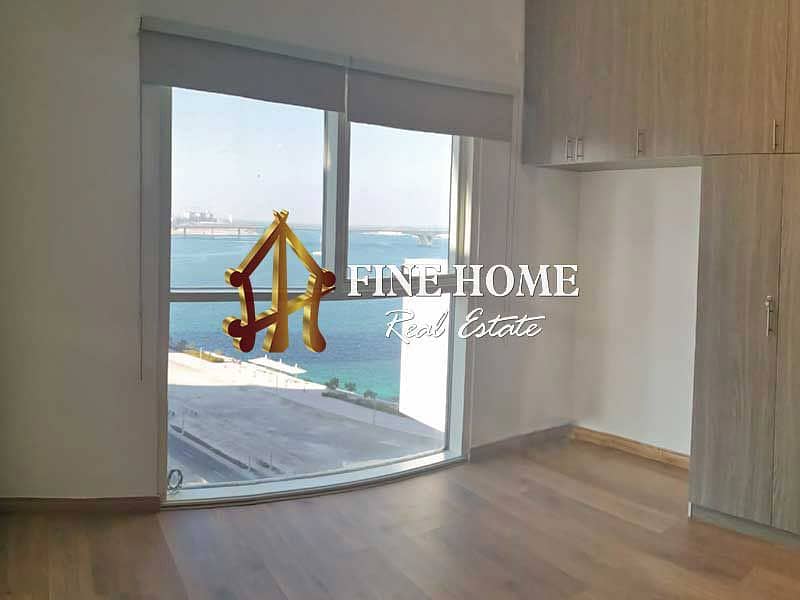 Move now in 1MBR Semi Furnished Apart with Sea View