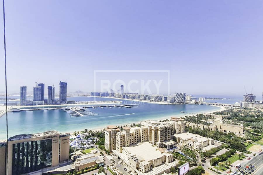 位于迪拜码头，海洋塔楼 3 卧室的公寓 210000 AED - 6185551