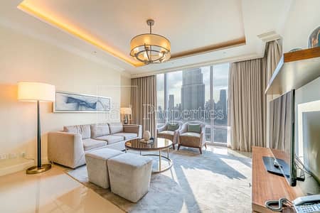 2 Bedroom Apartment for Rent in Downtown Dubai, Dubai - Stunning Burj View | Bright Unit | Best Layout