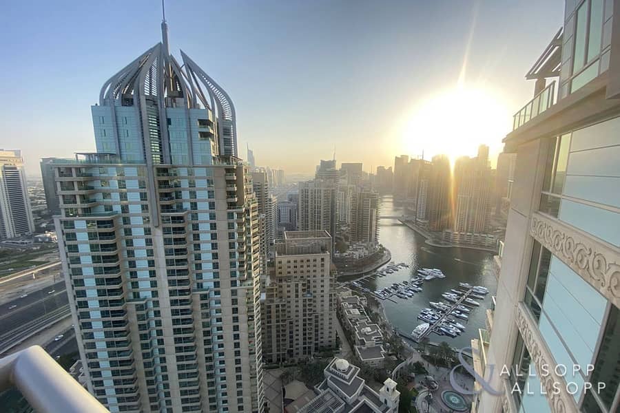 位于迪拜码头，迪拜滨海大厦（怡玛6号大厦），阿尔穆尔扬大厦 1 卧室的公寓 130000 AED - 6651812