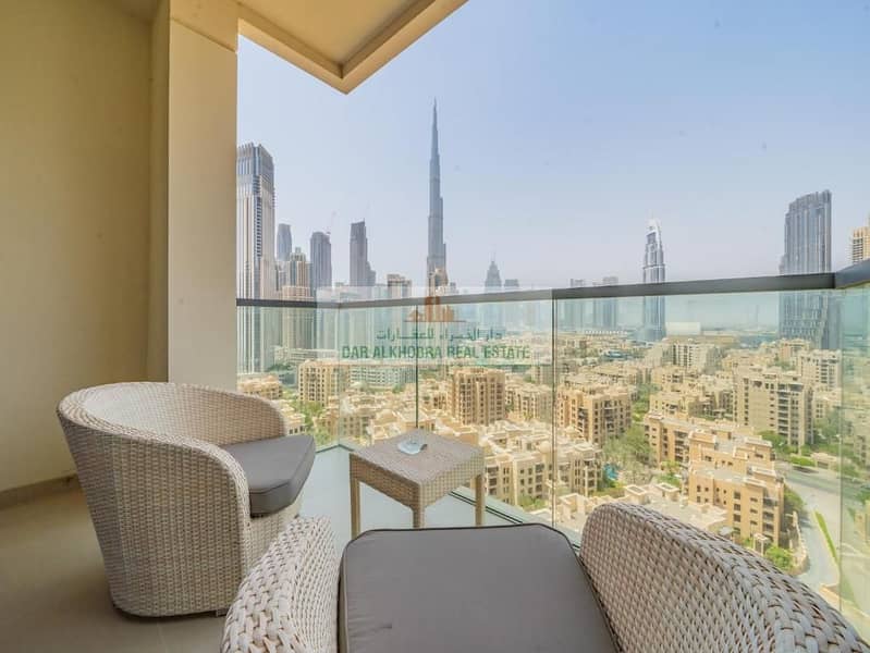 شقة في برج بلفيو 1 أبراج بلفيو وسط مدينة دبي 2 غرف 200000 درهم - 6608505
