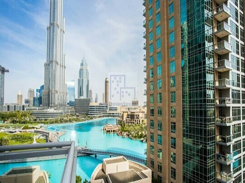 Burj and Fountain View| Spacious | Exclusive