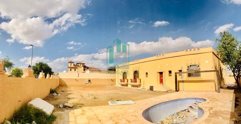 Brand new  5 Bedroom  single storey  villa with priavte pool  in Al Warqa