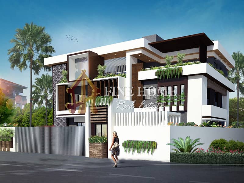 8 MBR Villa & Majles | External kitchen