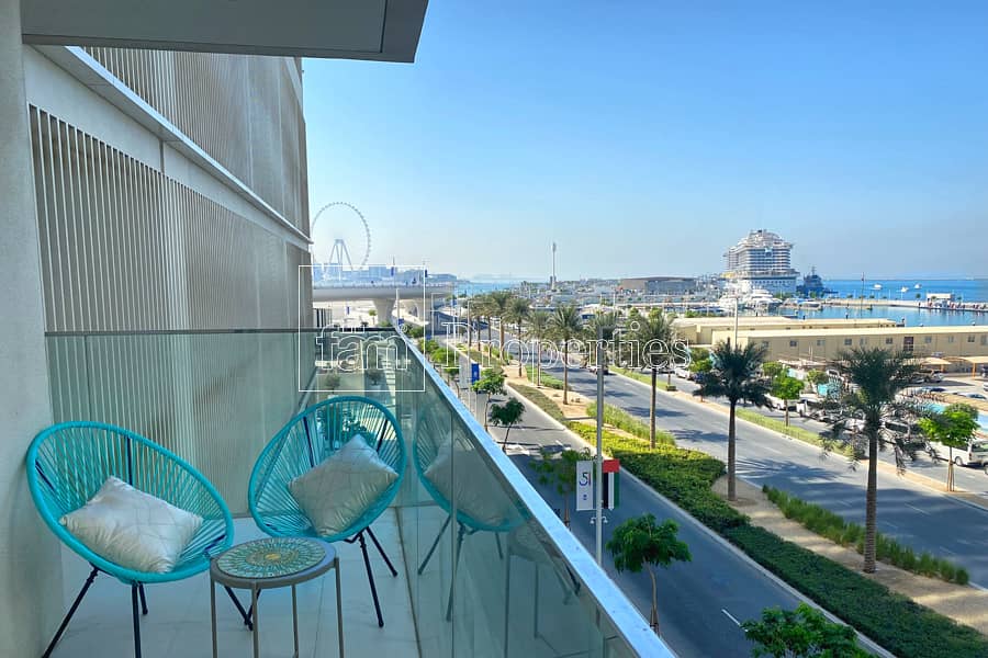 位于迪拜港，艾玛尔海滨社区，日出海湾公寓，日出海湾2号塔楼 2 卧室的公寓 3700000 AED - 6703544