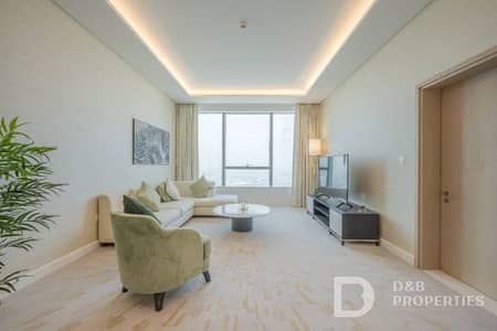 فلیٹ 1 غرفة نوم للايجار في نخلة جميرا، دبي - شقة في برج النخلة نخلة جميرا 1 غرف 300000 درهم - 6704527