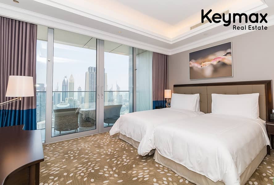 位于迪拜市中心，谦恭大道大厦 4 卧室的公寓 17500000 AED - 6705074