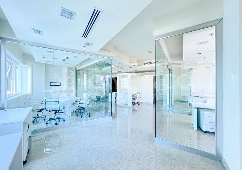 Fitted Office | Sheikh Zayed Road View | Low Floor