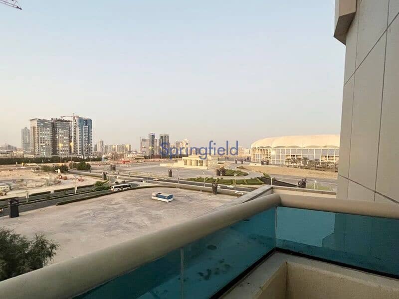 Double balcony with Open view | Rented Unit