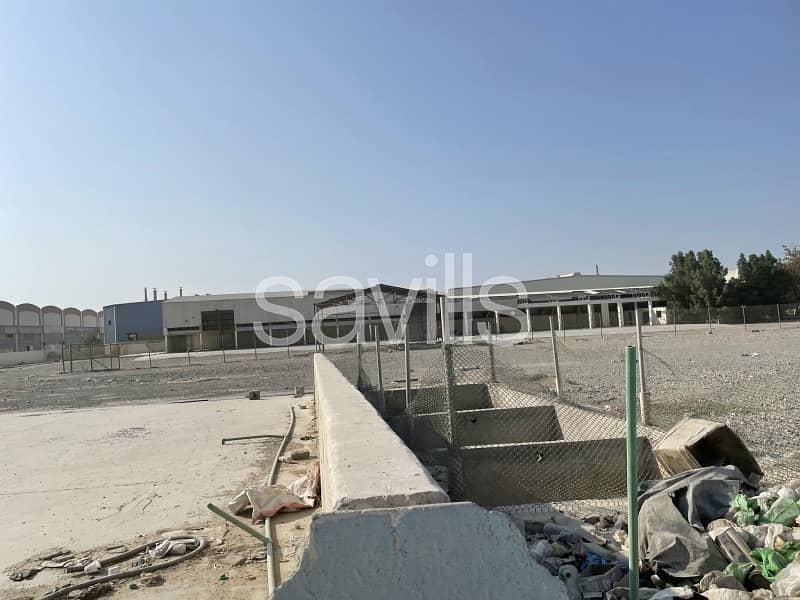 Vacant plot with Industrial permission