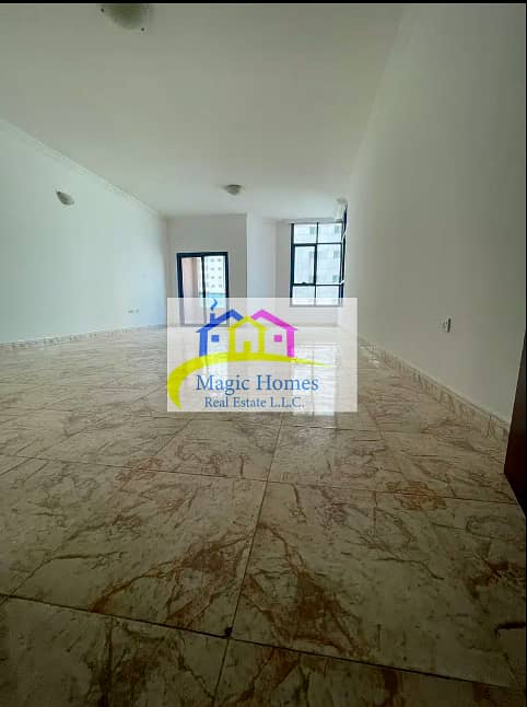 Three bedrooms Apartment and a hall with 4 bathrooms and a maid's room and a laundry room Kuwait ST