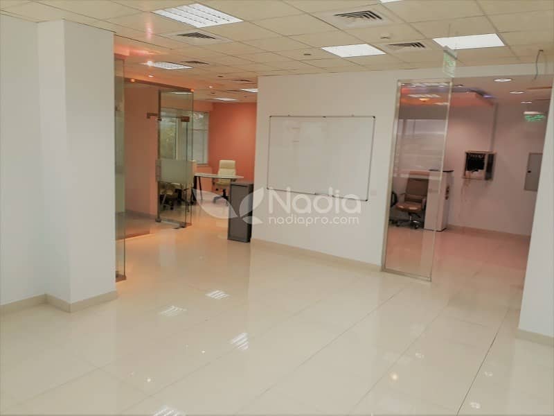 Fitted Office w/ Partitions| Sheikh Zayed Road | For Rent