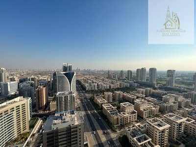 2 Bedroom Apartment for Rent in Barsha Heights (Tecom), Dubai - Chiller free high floor unique view 2bhk ready to move near metro