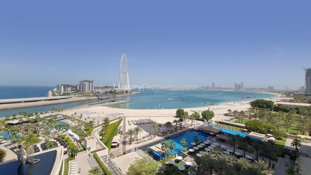 High Floor I Uninterrupted Sea and Ain Dubai Views