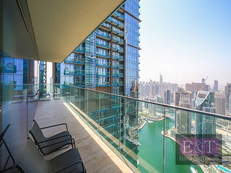 Full Marina View | Furnished|High Floor |Rented